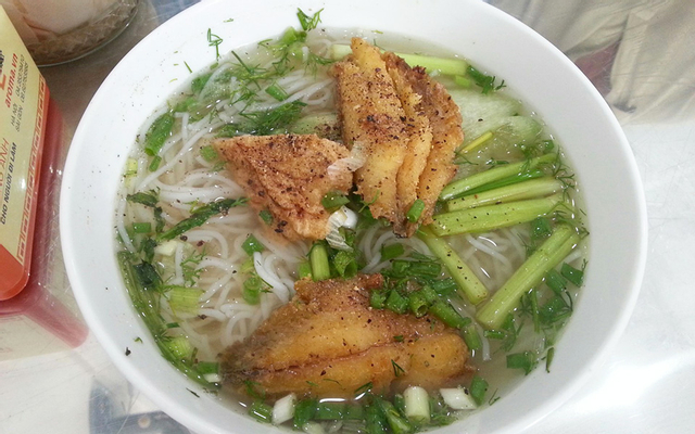 Bún sườn mọc