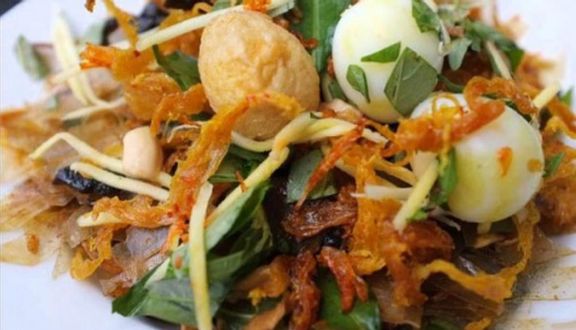 Cơm cháy trộn