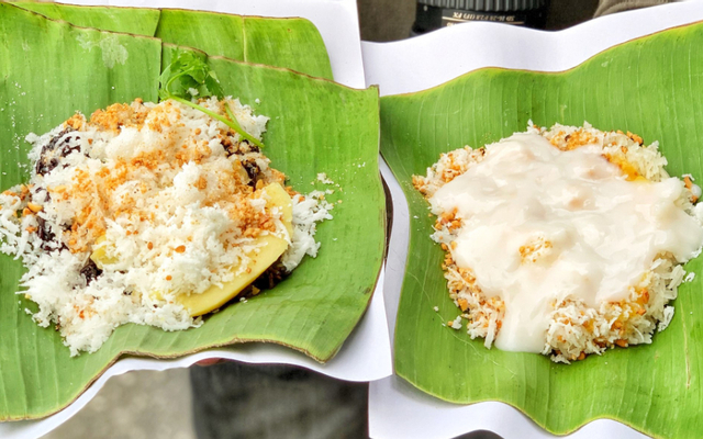 Xôi chà bông lạp xưởng