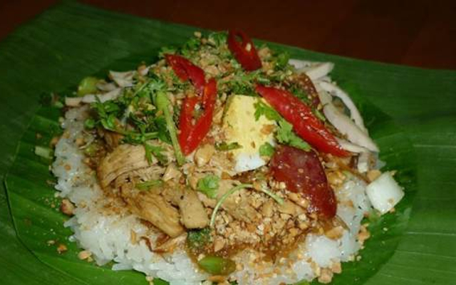 Xôi gà (lớn)