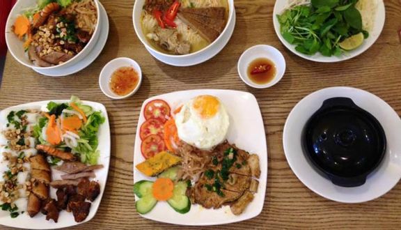 1 Bún Thịt Nướng + 1 Bún Nem Nướng + 2 Trà Tắc