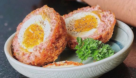 Khoai chiên sốt nấm truffle