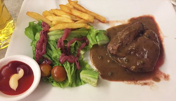 Salad trộn sốt tím