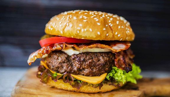 Hamburger heo trứng