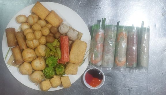 Combo: 2 cuốn thịt + 1 trà tắc