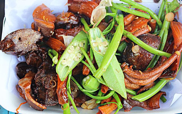 Góc tư ức vịt chiên