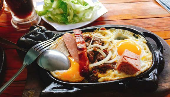 Ốp la 5 món