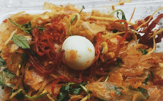Bánh tráng muối hành