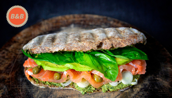 Sandwich Giăm Bông & Phô Mai