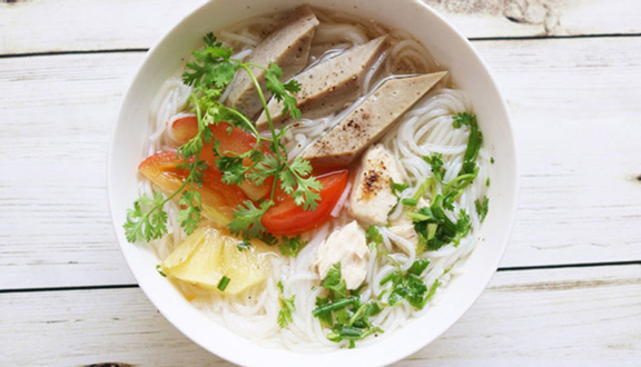 Bún chả cá L3 (chả cá chiên, chả cá hấp)