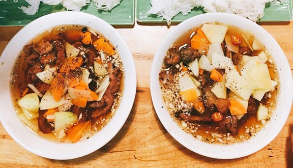 Combo 1 (2 bún đậu tá lả + 1 chả ốc hà nội + 2 coca-cola)