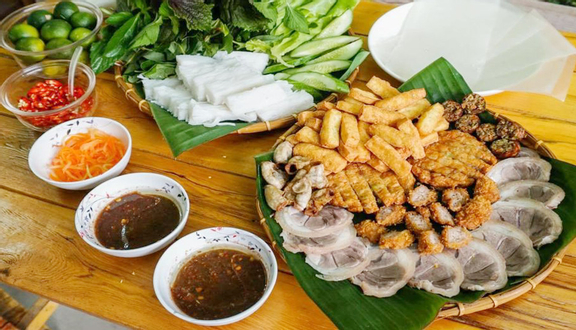 Bún chả giò