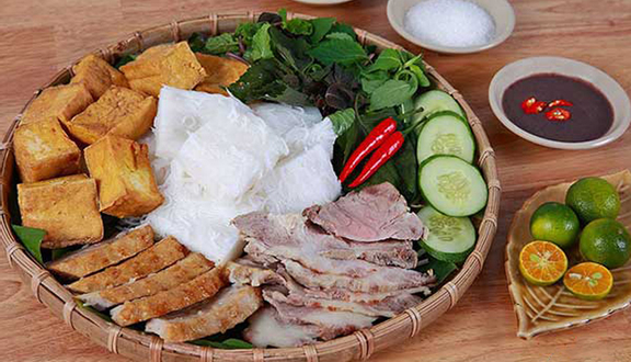 Bún đậu chả cốm