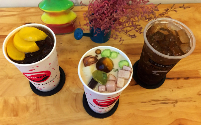 Trà sữa kiwi trân châu