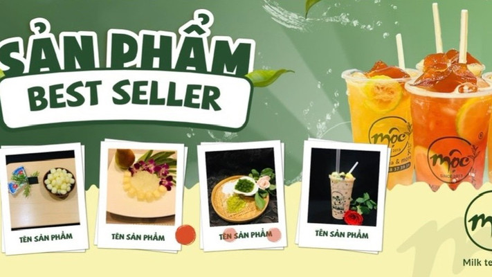 Trà sữa táo full topping