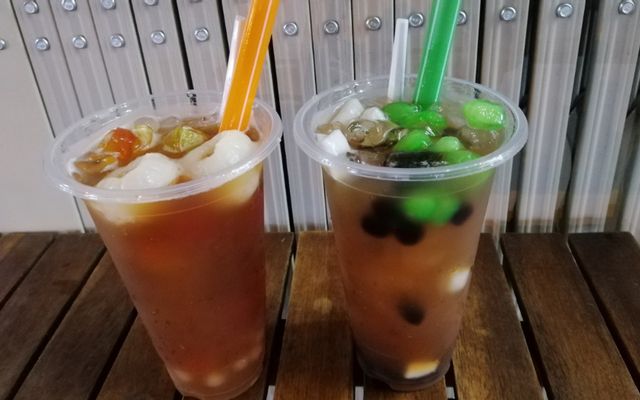 Trà tắc đào (không đào miếng)
