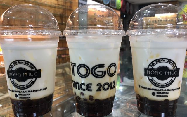 Trà sữa đào Size L