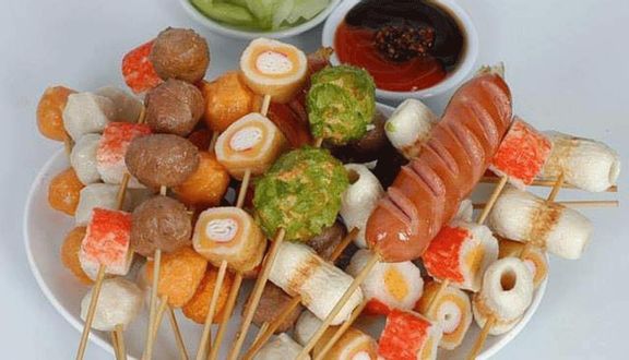 Chả cá cốm xanh