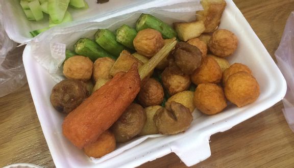Chả cá tẩm cốm xanh