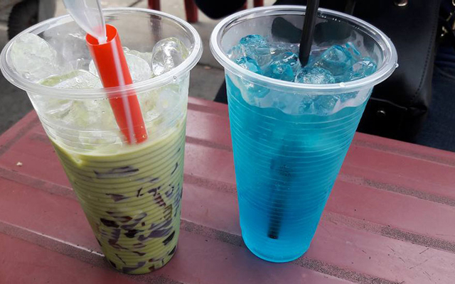 Trà sữa kiwi