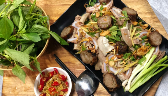 Combo 5 : 1 Óc heo hấp hành gừng +1 cháo lòng thập cẩm + 1 coca