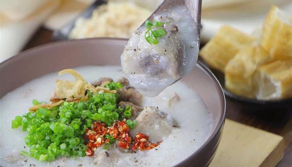 Cháo sườn thịt bằm