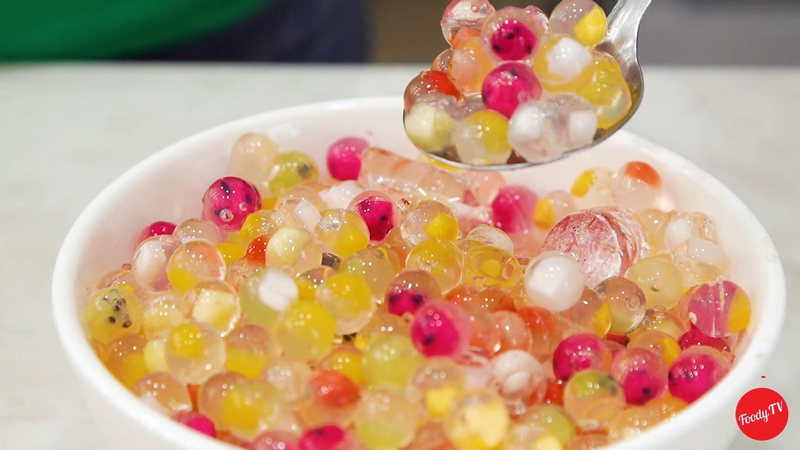 Trà Sữa Flan Trứng Mix Trân Châu Trắng