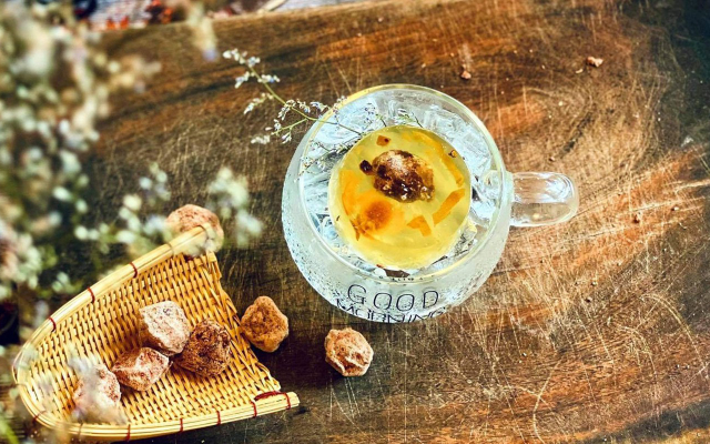 Trà đào Mật Ong