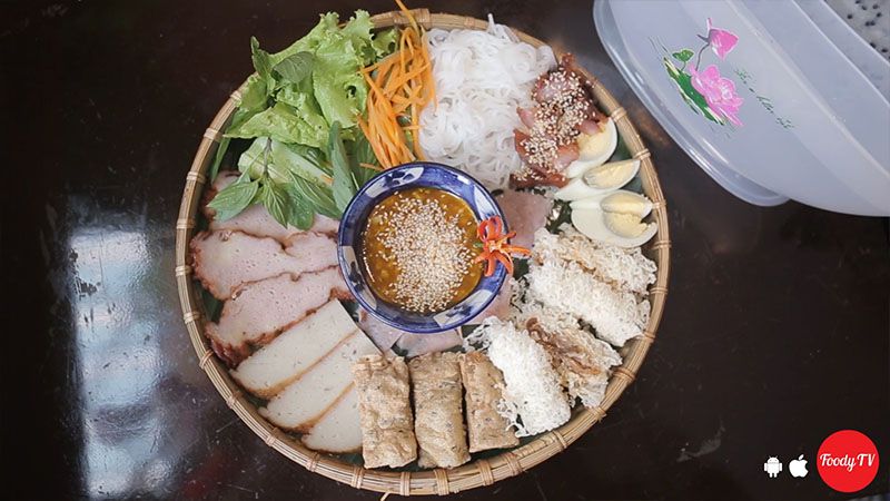 Bún nem phần