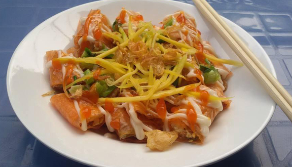Bánh Tráng Phô Mai Trứng Muối