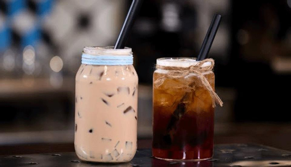 Trà sữa pudding socola