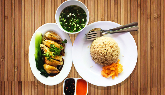 Cơm gà xì dầu