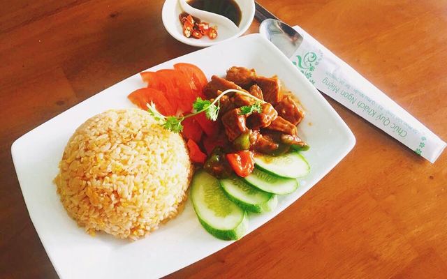 Trà đào cam sả
