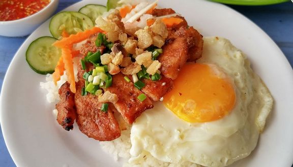 Cơm canh khổ qua