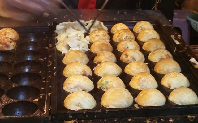 Takoyaki 6v: 3 P.Mai 1 Xích 1 Cua 1 Sò