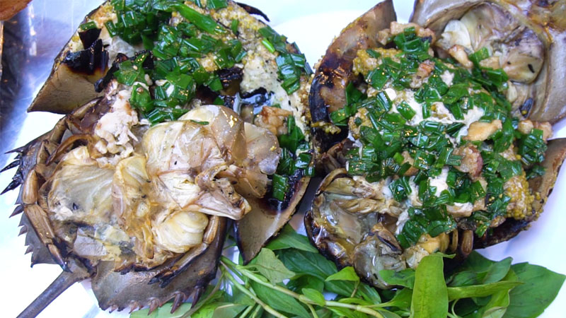 Tép mồng xúc bánh