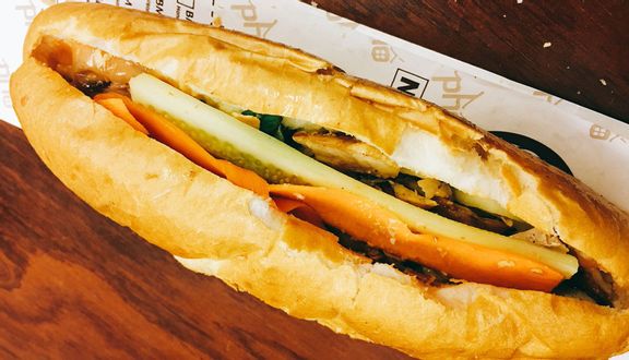 Hamburger Patê + Bơ+ Chả + Gà