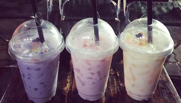 Trà sữa bánh flan
