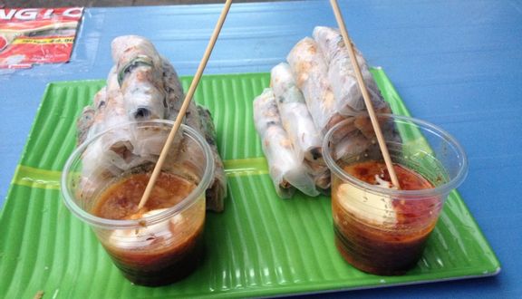 Bánh tráng muối thịt