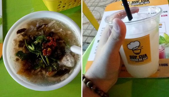 Súp Cua Chanh Đá Xay