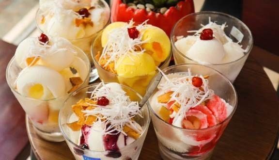 Sữa Chua Trân Châu Houjicha - Trường Sa