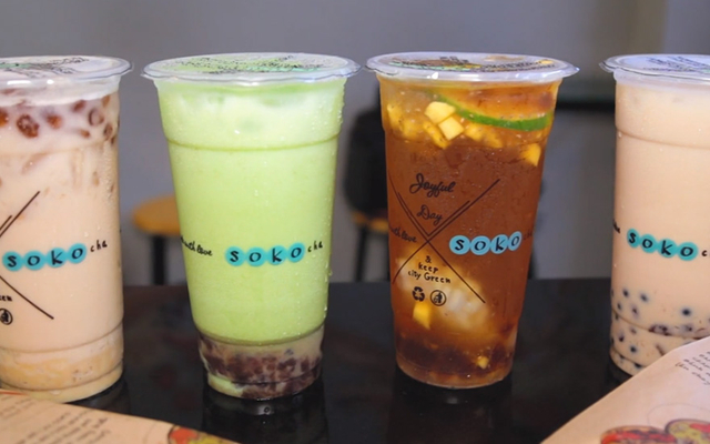 Trà đào cam sả
