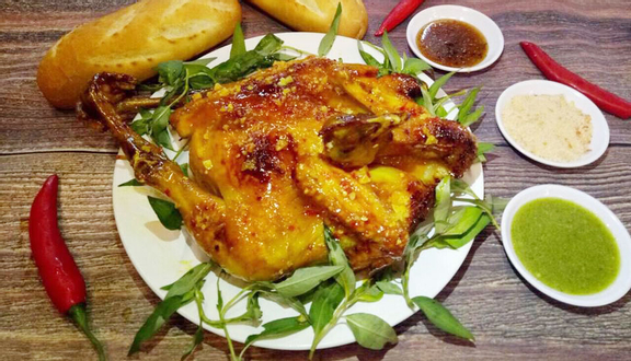 Gà nướng tiêu xanh (nửa con)