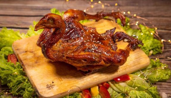 Gà Nướng Mật Ong Vừa + 2 coca