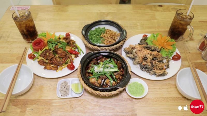 SingResto - Cháo Ếch Singapore