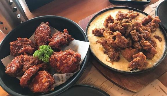 Gà rán không xương sốt cay