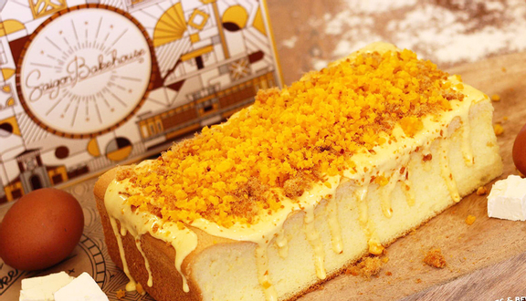 Saigon Bakehouse - Bánh Bông Lan Phô Mai Chà Bông Trứng Muối