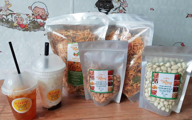 Ruby - Trà Sữa, Khô Gà & Các Loại Hạt