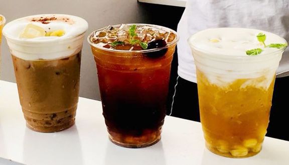 Trà Gạo Lức  Macchiato