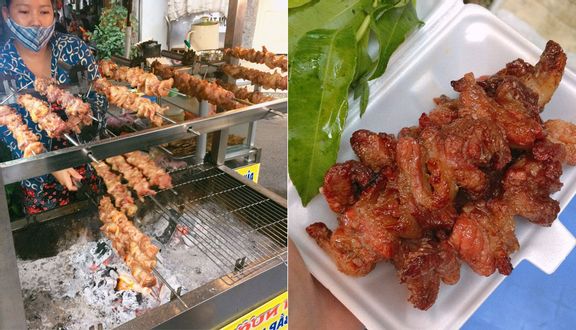 Chân gà nướng